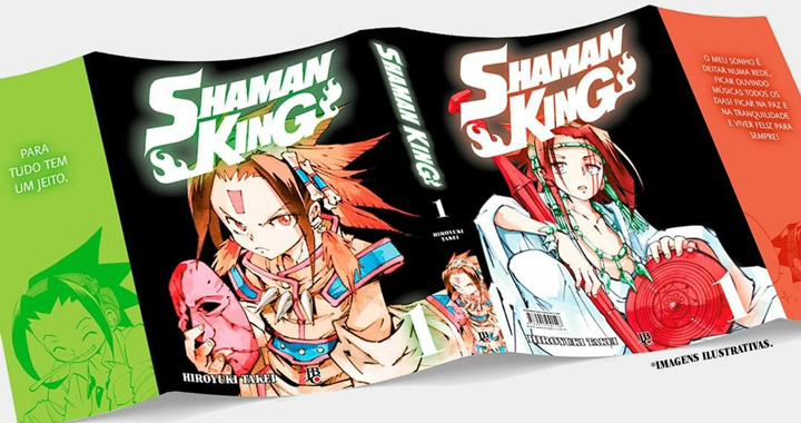 JBC lança nova edição do mangá de Shaman King no Brasil